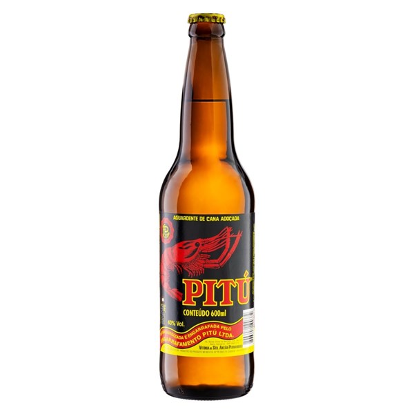 CACHAÇA PITU 600ML