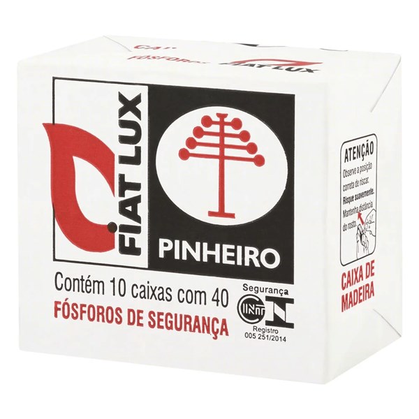FOSFORO PINHEIRO MADEIRA 10X1