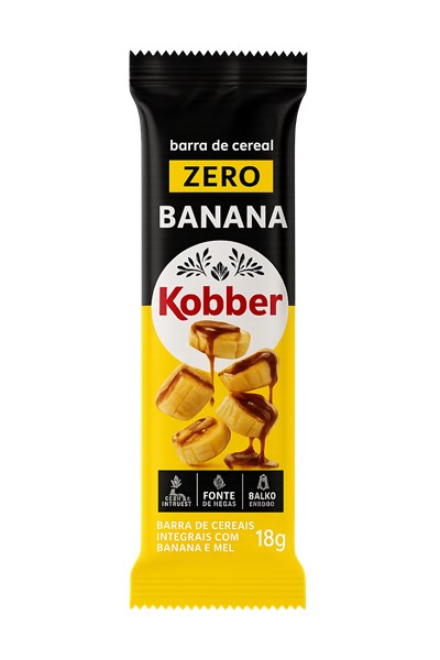 BARRA DE CEREAL BANANA ZERO 18G