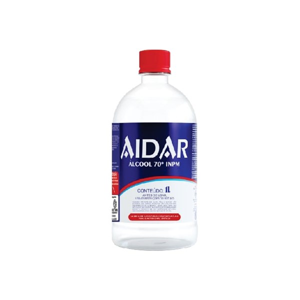 ALCOOL AIDAR PET 70% 1L