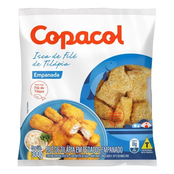 ISCAS DE FILE DE TILAPIA EMPANADOS 300G COPACOL