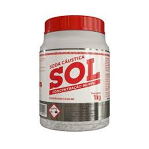 SODA CAUSTICA SOL POTE 99% 1KG