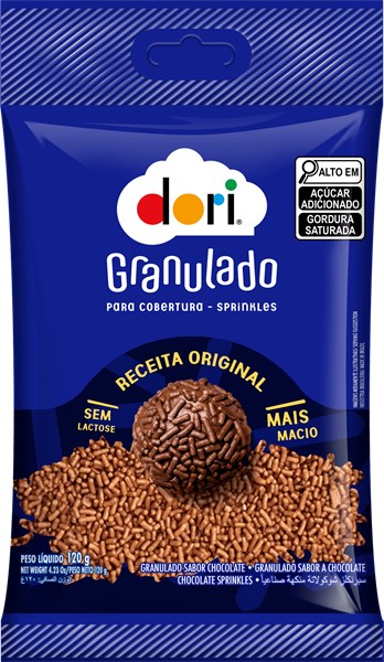 CHOCOLATE GRANULADO DORI 120G