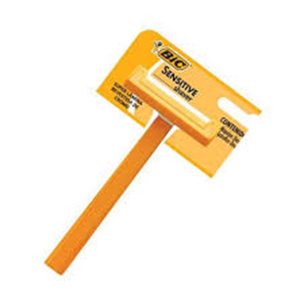 APARELHO DE BARBEAR BIC SENSITIVE SHAVER UN DESC.