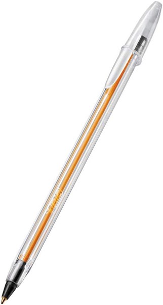 CANETA BIC CRISTAL UNIDADE PRETA PONTA FINA