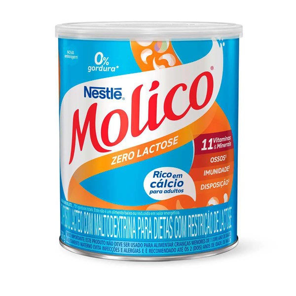 COMPOSTO LACTEO MOLICO ZERO LACTOSE 260G