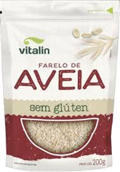 VITALIN S/GLU FARELO DE AVEIA 200G