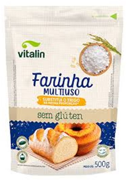 VITALIN S/GLU FARINHA MULTIUSO 500G