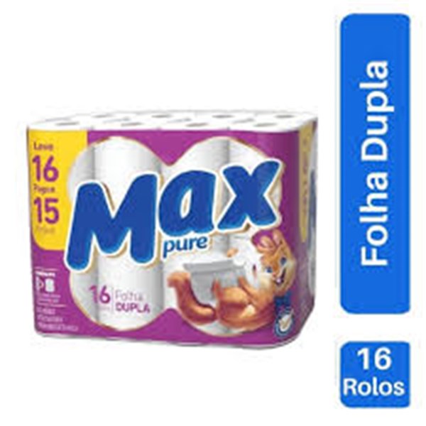 PAPEL HIGIENICO MAX PUR FD NEU L16P15X30M