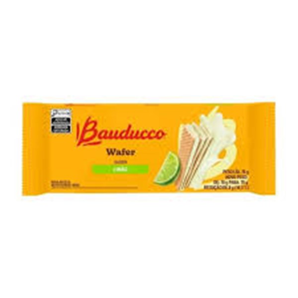 BISCOITO BAUDUCCO WAFER LIMAO 70G