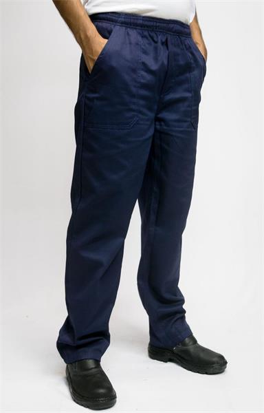 CALÇA BRIM PESADO ELÁSTICO TOTAL