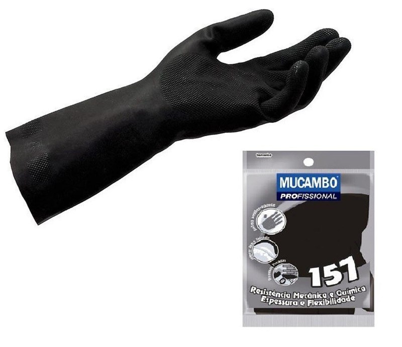 LUVA CINZA PEDREIRO -  TAM: G - MUCAMBO