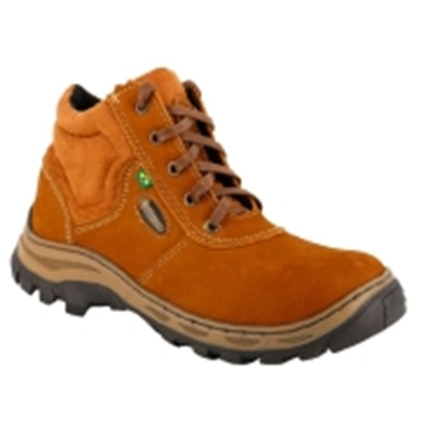BOTINA NOBUCK FERRUGEM PS 195 C/BICO PVC - CA 17.144 - ECOSAFETY