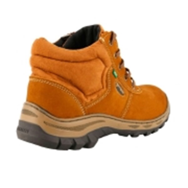BOTINA NOBUCK FERRUGEM PS 195 C/BICO PVC - CA 17.144 - ECOSAFETY