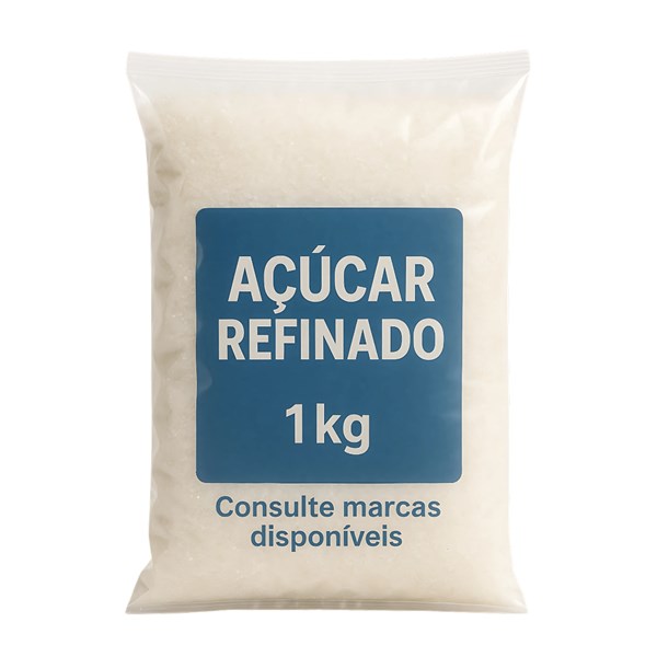 AÇUCAR REFINADO 1KG