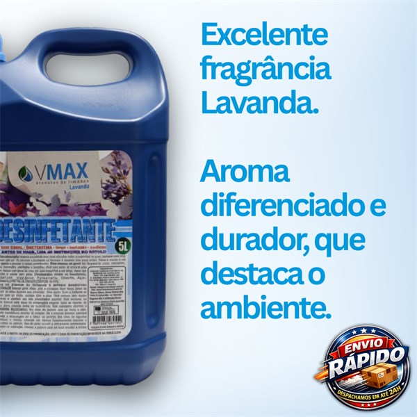 Desinfetante Lavanda 5L | VMAX