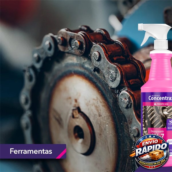 AX7 Desengraxante Desengordurante Limpeza Pesada Com Gatilho 1L | Concentrax Audax