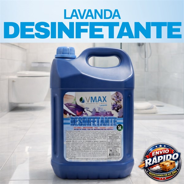 Desinfetante Lavanda 5 Litros | VMAX