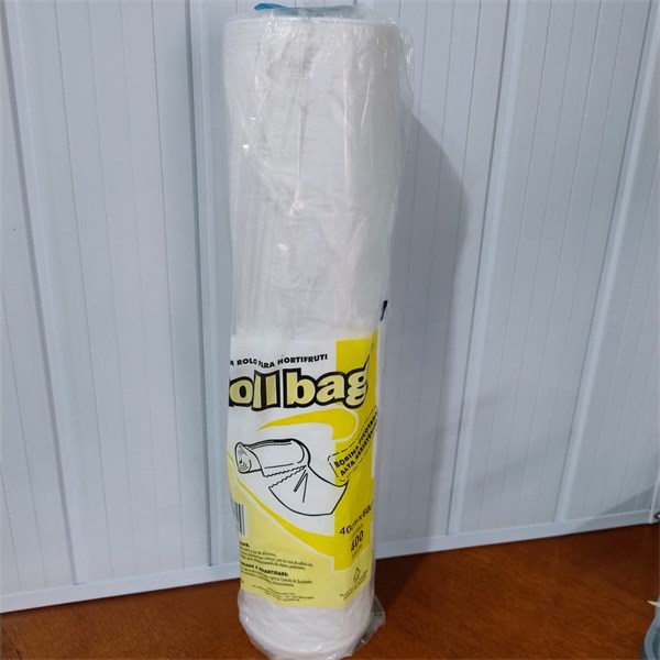 Bobina Plástica Picotada 40X60 | Rollbag