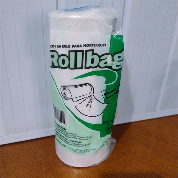 Bobina Plástica Picotada 20X35 | Rollbag