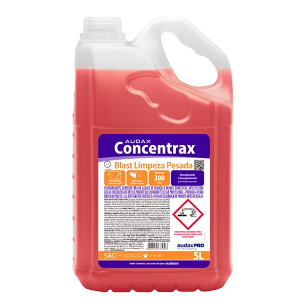 Blast Desengraxante Desengordurante Limpeza Pesada 5 Litros | Concentrax Audax