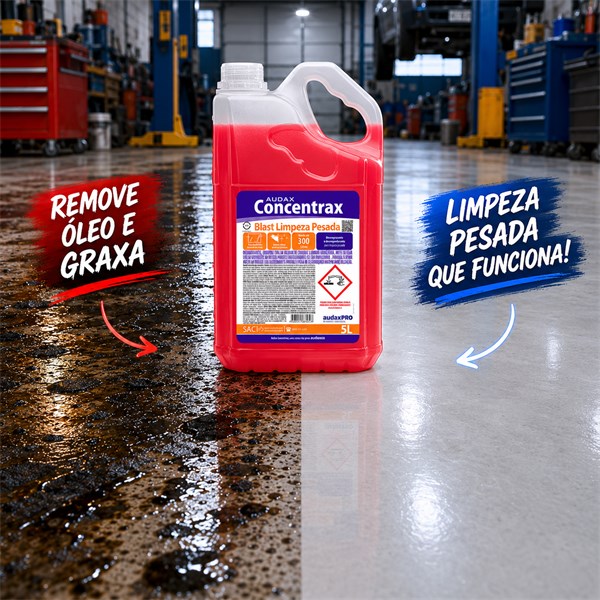 Blast Desengraxante Desengordurante Limpeza Pesada 5 Litros | Concentrax Audax