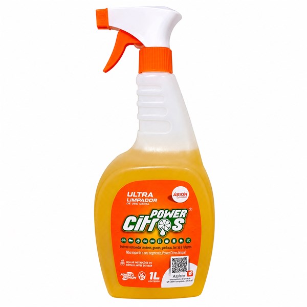 Ultra Limpador de Uso Geral Desengraxante e Desengordurante 1 Litro | Power Citros