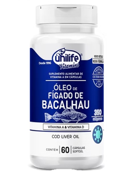 OLEO DE FIGADO DE BACALHAU 350MG