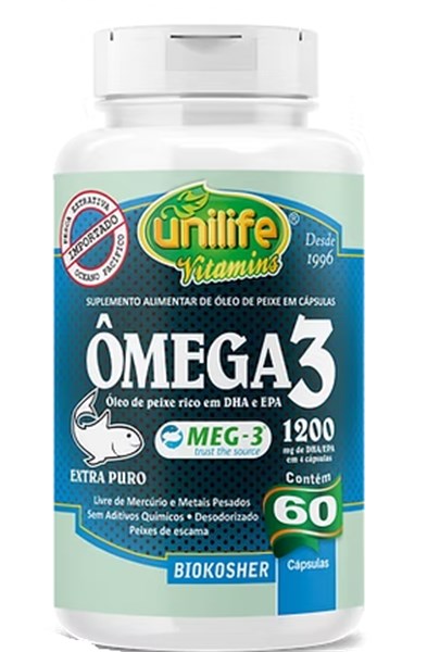 OMEGA 3 EXTRA PURO 1200MG UNILIFE