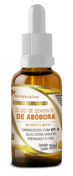 OLEO DE SEMENTE DE ABOBORA 30ml gotas FNB