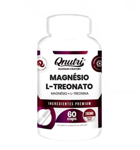 MAGNESIO L TREONATO 60CAPS QNUTRI