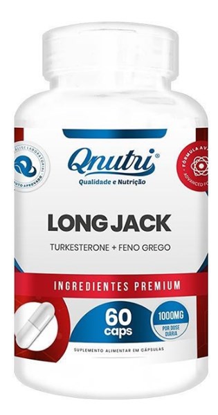 LONG JACK + TURKESTERONE + FENO GREGO 60caps QNUTRI