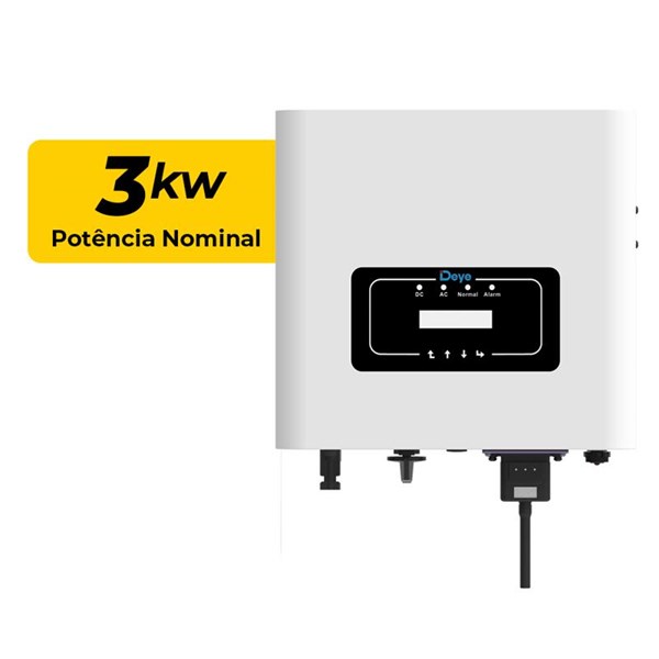 INVERSOR DEYE 3KW MONOFASICO 220V 1MPPT