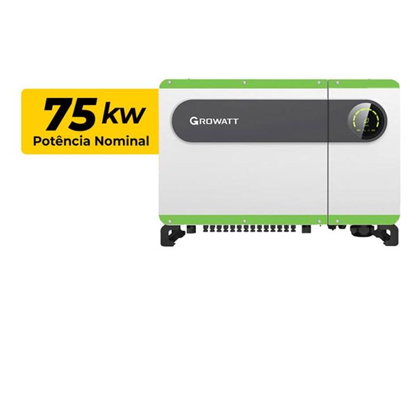 INVERSOR GROWATT 75KW TRIFASICO 220V 8MPPT