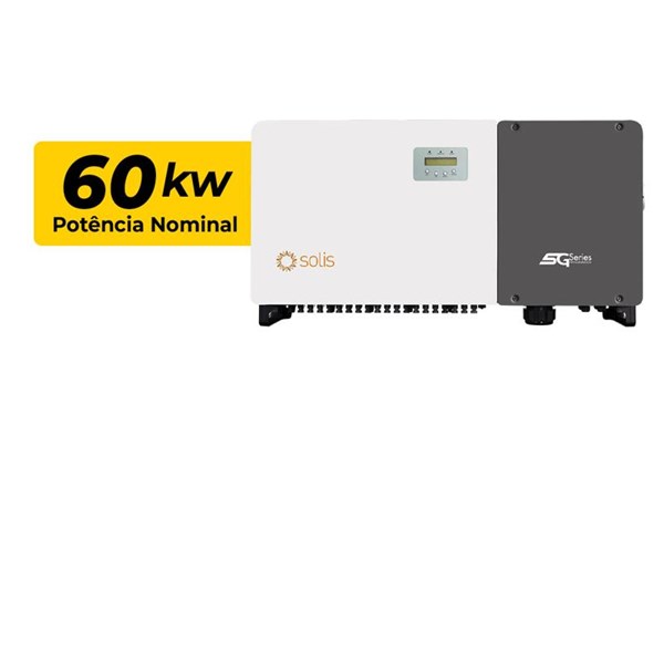 INVERSOR SOLIS 60KW TRIFASICO 380V 8MPPT