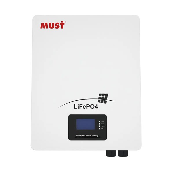 BATERIA DE LITÍO MUST 5.12KWH 48V 100AH 6000 CICLOS