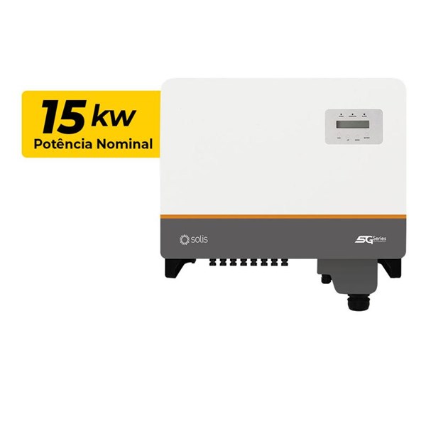INVERSOR SOLIS 15KW TRIFASICO 3MPPT 220V