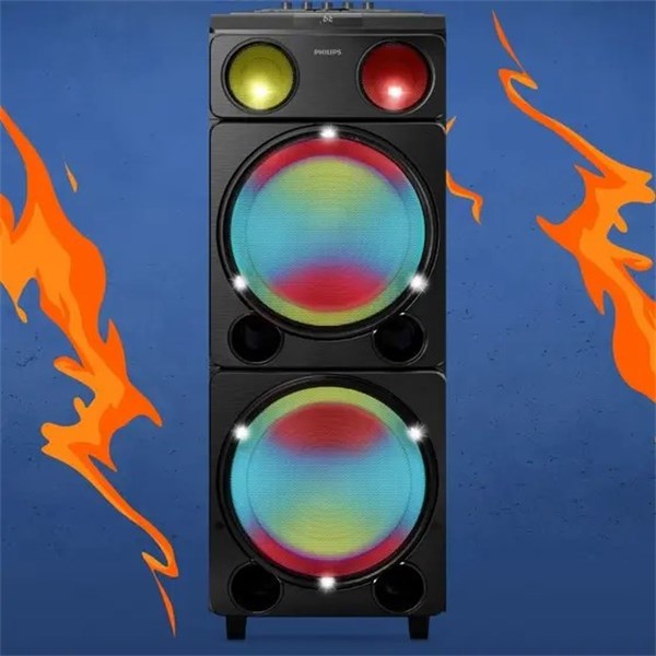 CAIXA AMP PHILIPS PARTY X5509 2X12" 2400