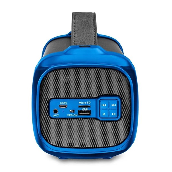 caixa de som bazooka 70w bt/aux/sd/usb