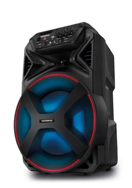 caixa amplificada mondial connect partyplus cm-250