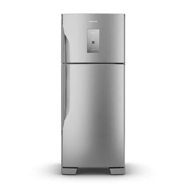 Refrigerador Panasonic BT56 435L Frost Free NR-BT56PD4XA Aço Escovado - 110V