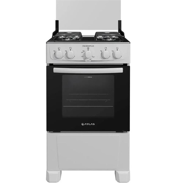 fogão gas q4 coliseum plus bco 20