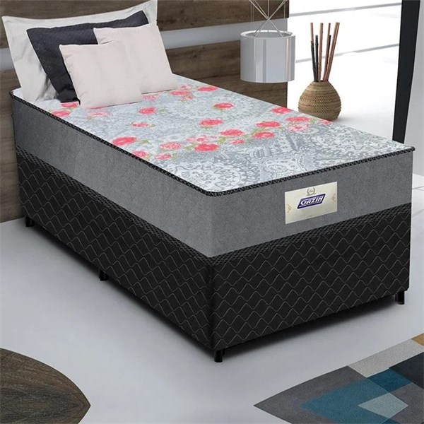 CAMA BOX SOLTEIRO CONJUGADO SUPREME  88CM