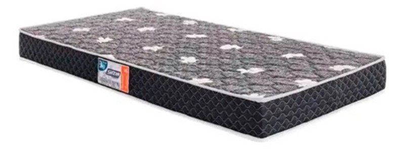 COLCHAO SOLTEIRO GAZIN DREN ESPUMA D33 ALT 17CM PRETO