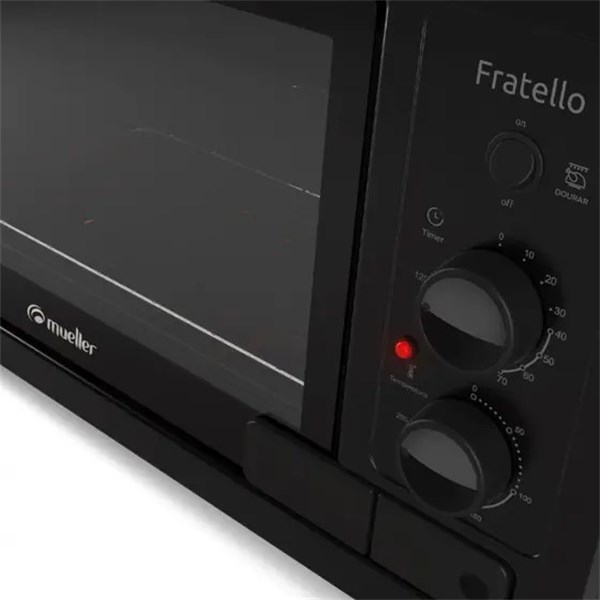forno eletrico fratello ct preto 127v mueller
