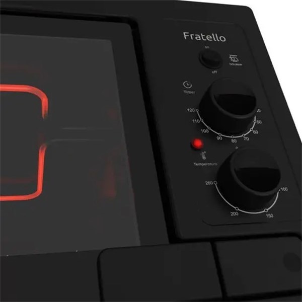 forno eletrico fratello ct preto 127v mueller