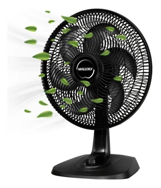 VENTILADOR MESA 40CM MALLORY FRESH TS 6 PAS 3 VEL.PTO 110V