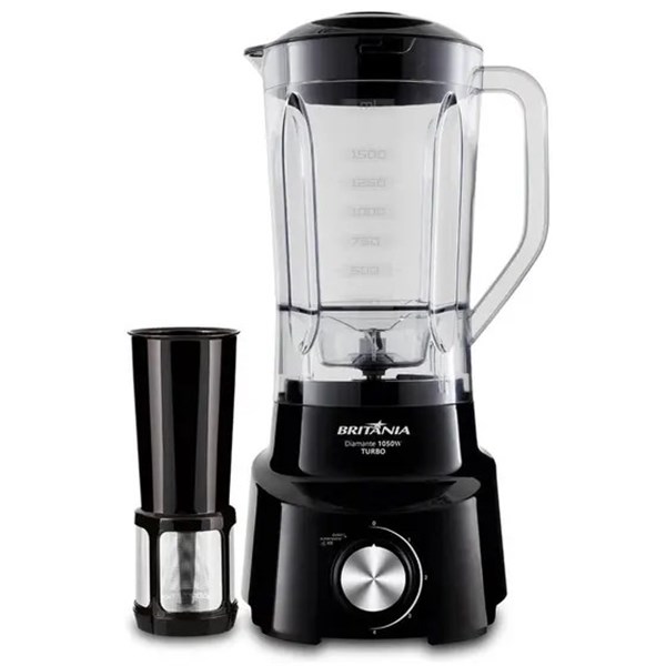LIQUIDIFICADOR BRITANIA 1050W  2,6 LITROS PRETO