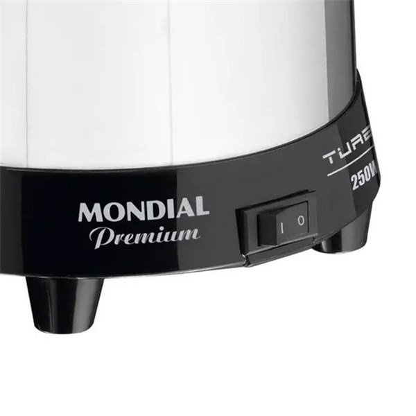 Espremedor de Frutas Turbo Premium Inox 250W E-10 Bivolt - Mondial