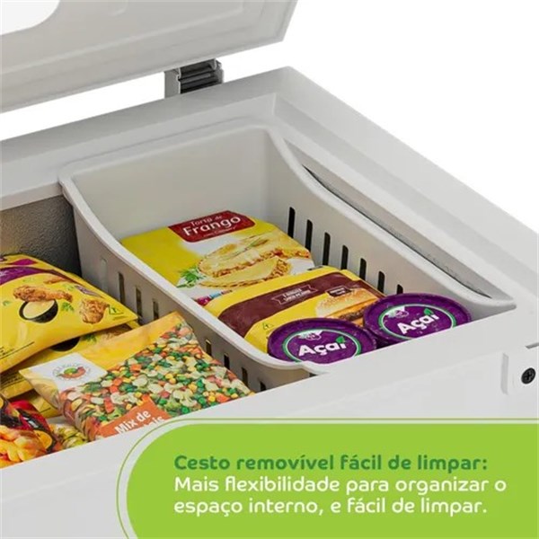 freezer horizontal consul 142L branco 127v